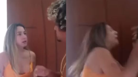 Novo vídeo de MC Estudante e ex-namorada mostra agressão ao famoso; suposta disfunção erétil e garotas de programa teriam motivado discussão