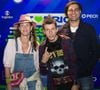 Thiago Lacerda e Vanessa Lóes em foto com o filho mais velho, Gael, em julho de 2023 - ex-casal também é pai de Cora e Pilar