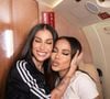 Avião particular de Anitta impressiona pelo conforto, velocidade e design sofisticado; na imagem, ela e Bianca Andrade no veículo