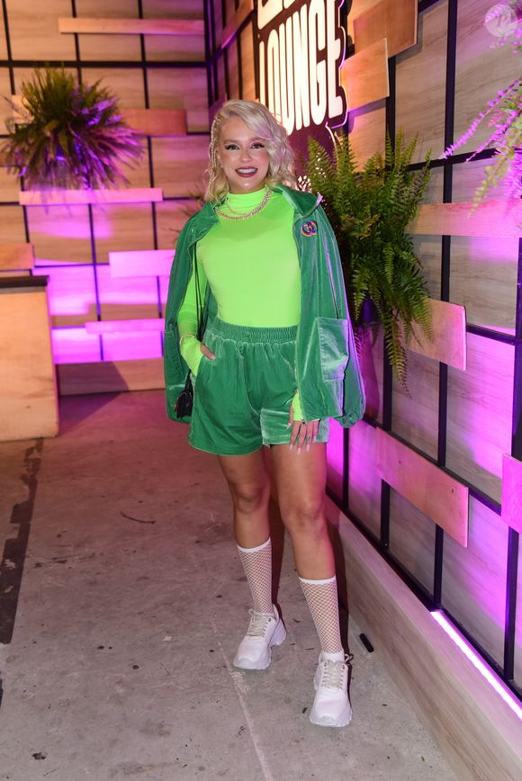 Lollapalooza: look de Gabi Lopes foi quase all green