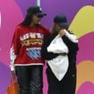 16 dias após filha nascer, Ludmilla e Brunna Gonçalves voltam ao Brasil com Zuri e combinam roupa de frio no desembarque