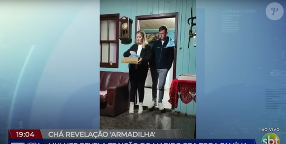 'Chá revelação de traição': ocorrência foi marcada por vídeo que viralizou rapidamente na web.