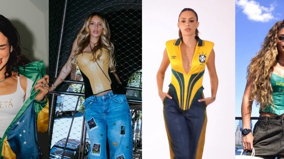 Corset, decote profundo e repeteco fashion das WAGs: veja os looks de Bruna Biancardi, Gabriely Miranda e mais esposas de jogadores para a estreia do Brasil na Copa do Mundo