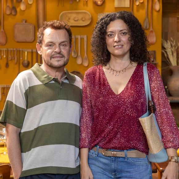 Nataly Rocha e Matheus Nachtergaele são parceiros na novela 'Dona de Mim'