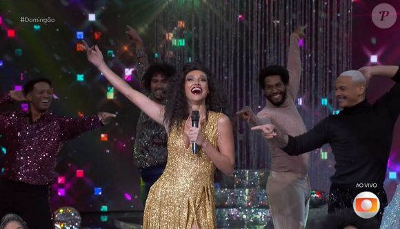 Débora Nascimento interpretou Diana Ross