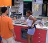 Camilla chamou Vitória Strada de chata, após atriz voltar do Paredão no 'BBB 25'