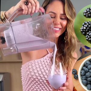 Paolla Oliveira prepara smoothie fácil e delicioso: a receita leva só quatro ingredientes
