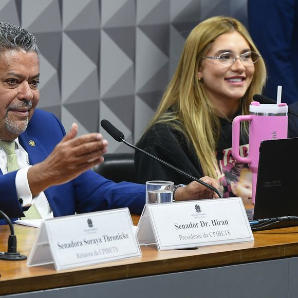 Virginia Fonseca compareceu ao senado na última terça-feira (13) para prestar depoimento na CPI das Bets.