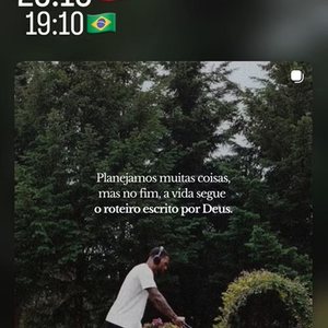 Virginia compartilhou um texto reflexivo sobre planos que nem sempre se concretizam da forma esperada