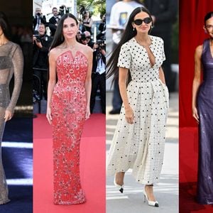 Aquecimento Oscar: 15 vestidos de Demi Moore em premiações que provam que o próximo sempre é o mais icônico