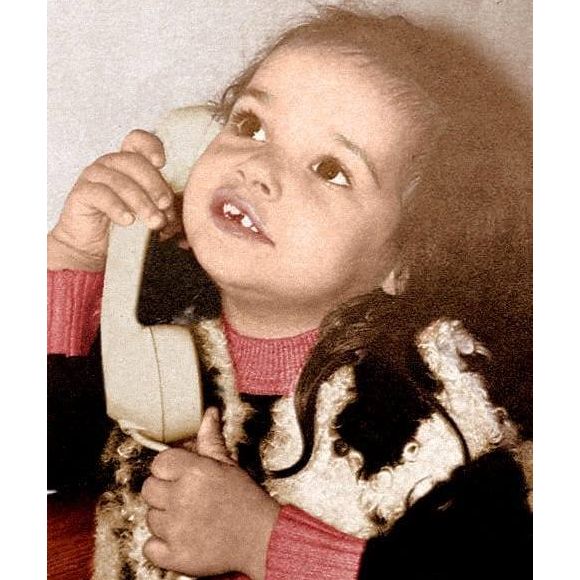 Daniella Perez é a menina da foto!