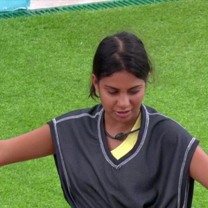 Gabi foi retirada da Prova do Anjo por Alberto Cowboy no BBB 26 e se revoltou contra o 'aliado'