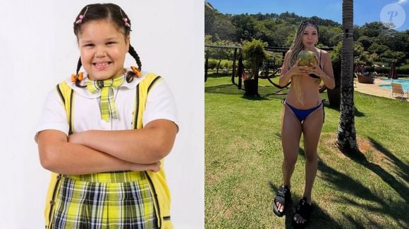 Antes e depois de Aysha Benelli: filha de Simony, ex-Carrossel perdeu cerca de 40 kg nos últimos anos apenas controlando sua alimentação