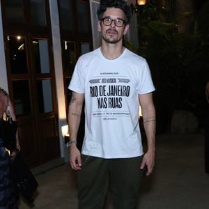 João Vicente de Castro no aniversário de Carolina Dieckmmann