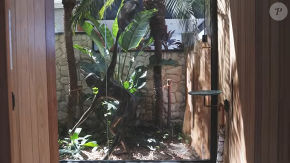 Ana Castela fez pose que se transformou em escultura para sua casa