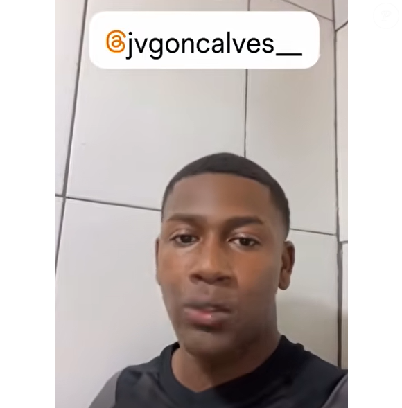O streamer GH, se manifestou posteriormente pedindo desculpas a João Victor Gonçalves