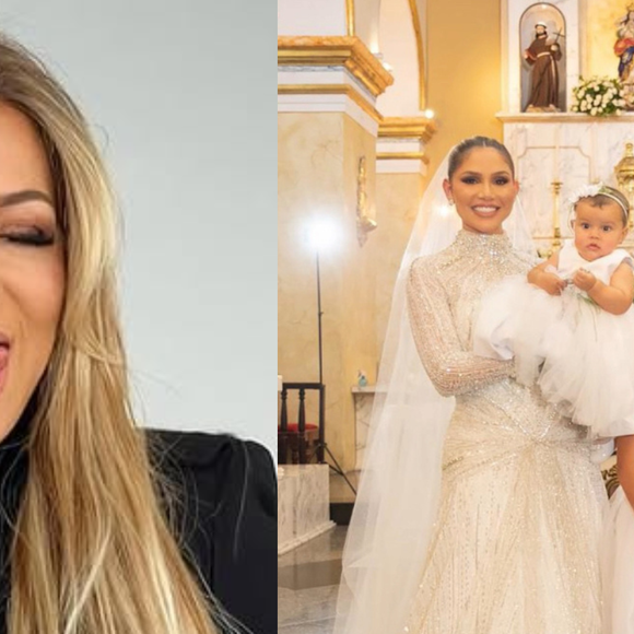 Com dois filhos ausentes na cerimônia, Iran Ângelo manda recado à única filha que compareceu ao casamento de Hulk com sua sobrinha