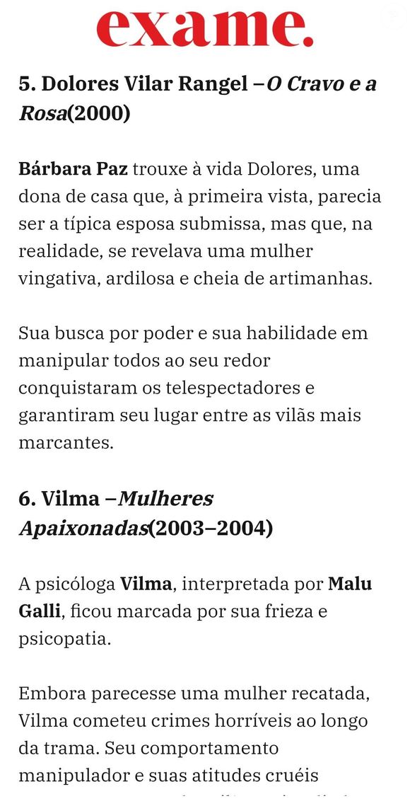 Malu Galli, a Celina de 'Vale Tudo', virou a Vilma de 'Mulheres Apaixonadas' - novela em que ela nunca atuou