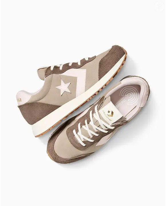 Inspirado no visual retrô esportivo, o novo Converse Omega Trainer em tom tiramisù surge como forte candidato a queridinho da wish list de 2026