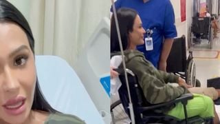 'Muita dor': de cadeira de rodas, Gracyanne Barbosa vai parar no hospital após assalto e vazamento de mensagens picantes com João Vicente de Castro