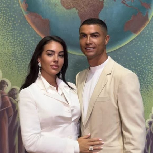 Cristiano Ronaldo teve recente casamento de luxo com Georgina Rodríguez