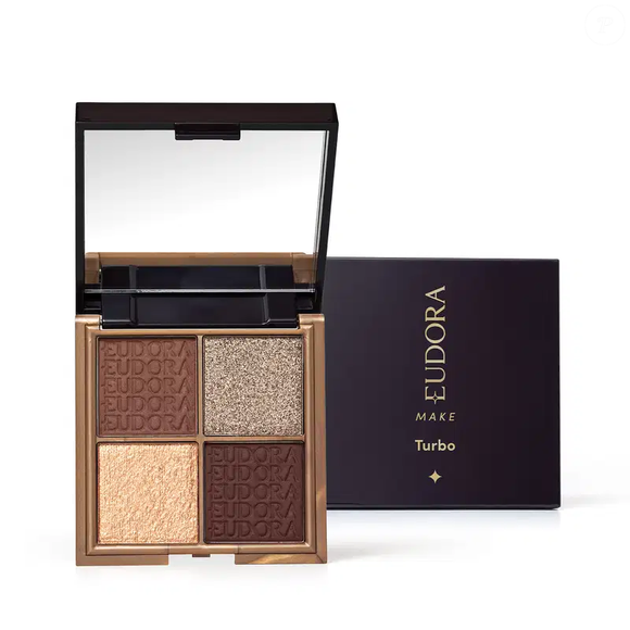 Eudora Make Paleta de Sombras Quarteto Turbo 8g | R$ 55,99