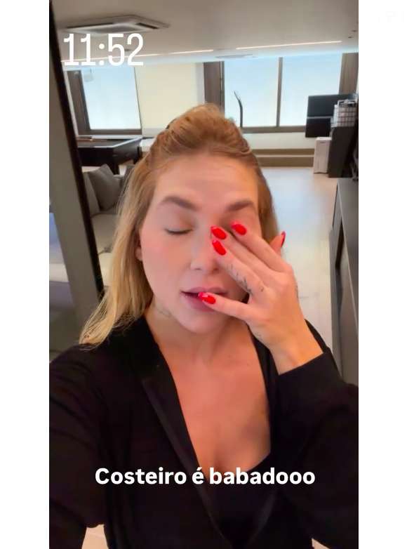 Virgínia também comentou sobre o cansaço que está sentindo nessa reta final de preparação para o Carnaval