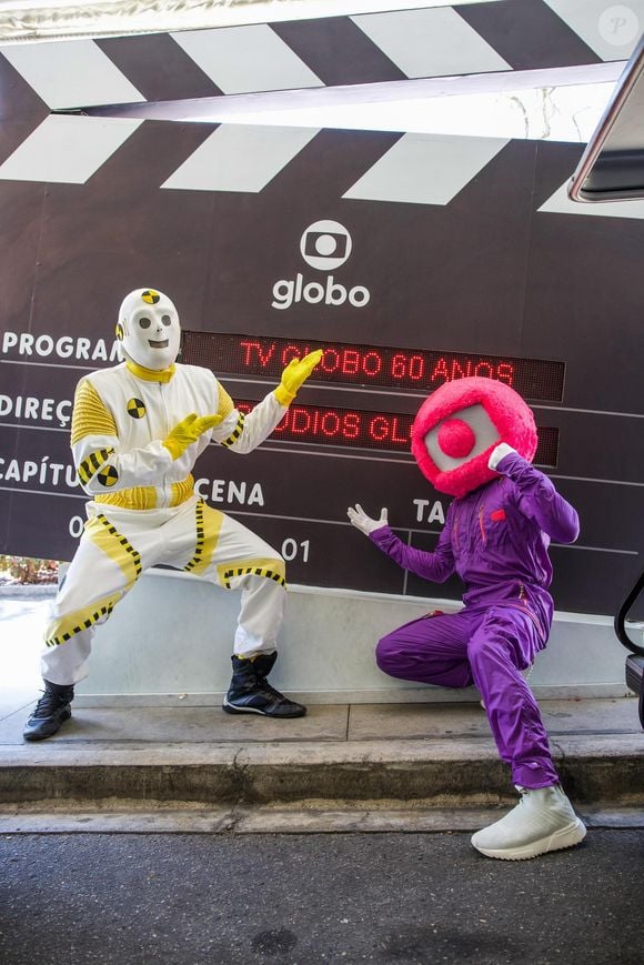 A TV Globo segue em comemoração dos 60 anos de sua fundação