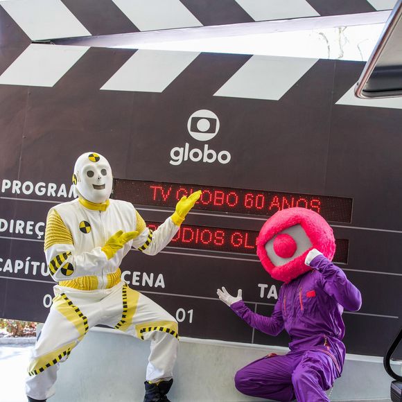 A TV Globo segue em comemoração dos 60 anos de sua fundação