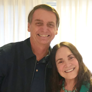 Na época, Regina Duarte apoiava o presidente Jair Bolsonaro e passou a se dedicar à política