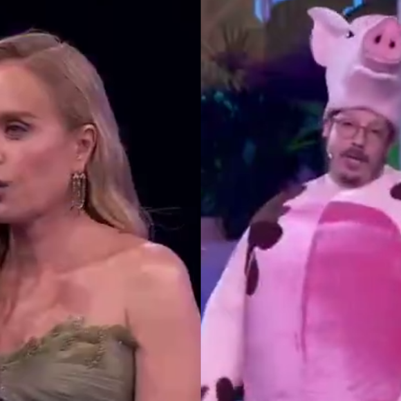 ‘Apavorada’, ‘fazendo a sonsa’: reação de Angélica chama atenção após piada de Fábio Porchat sobre passado político de Luciano Huck