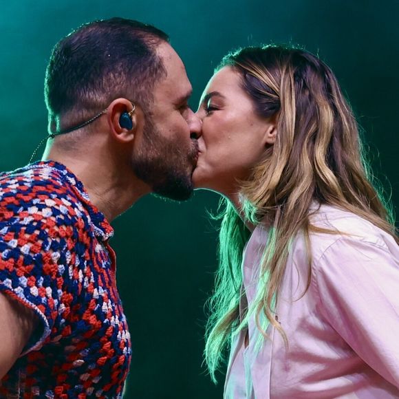 Paolla Oliveira e Diogo Nogueira sempre protagonizavam momentos de romance nos palcos