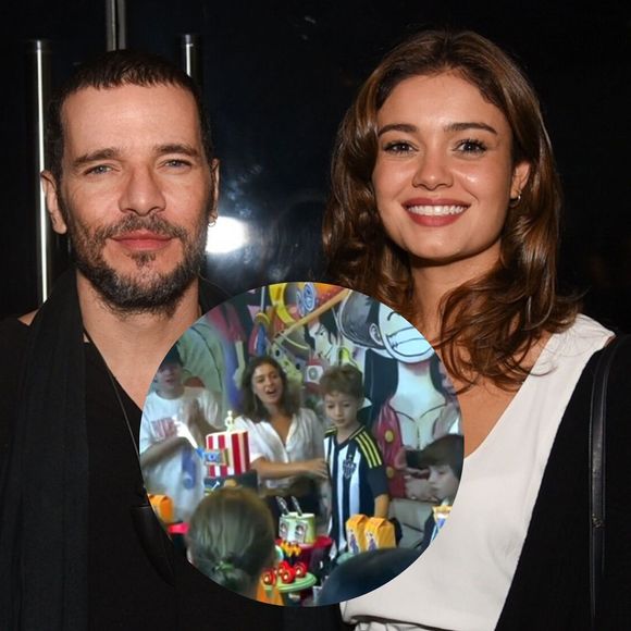 Sophie Charlotte e Daniel de Oliveira comemoraram juntos o aniversário do filho, Otto