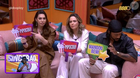 Naiara, Ana Paula e Ricardo Alface foram o júri do 'BBB 25'