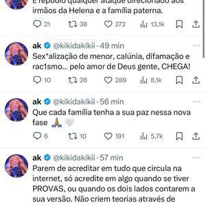 No dia 30 de janeiro de 2025, Amanda usou o X (antigo Twitter) para esclarecer a situação envolvendo as curtidas em comentários que sugeriam rivalidade com Bruna Biancardi