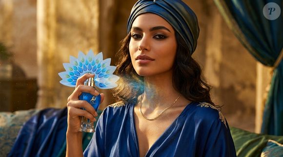 Por R$ 132 no Mercado Livre, o Reem Asdaaf reúne uma proposta refrescante e floral em um frasco com tampa de pavão, além de ser produzido nos Emirados Árabes Unidos