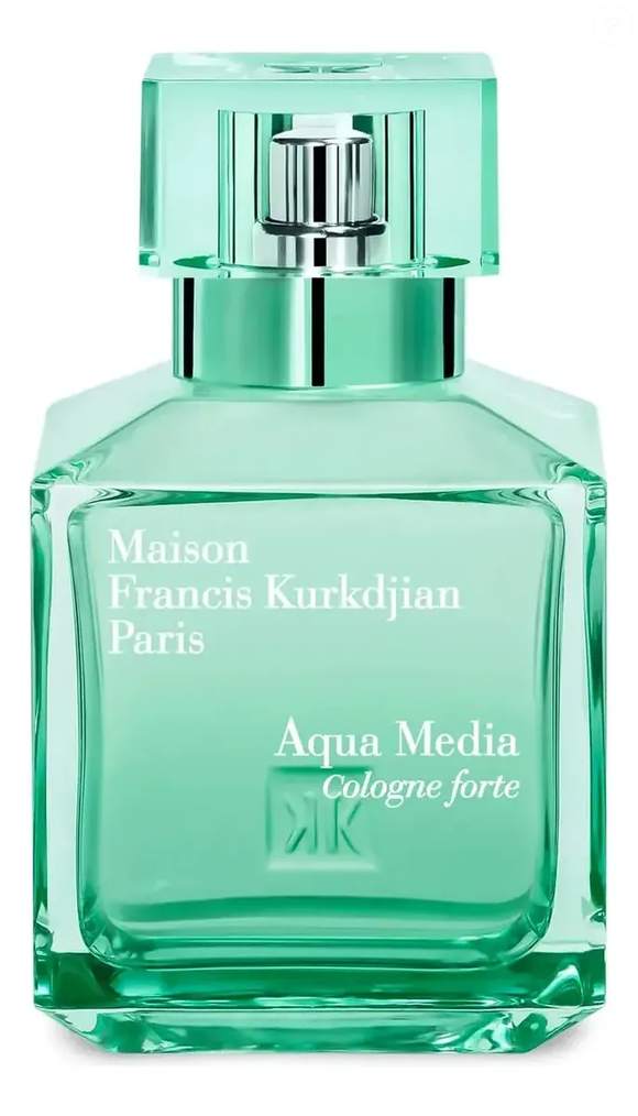 Verbena, bergamota e almíscares brancos: o Aqua Media Cologne Forte, da Maison Francis Kurkdjian, une frescor e sofisticação