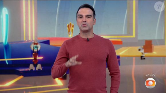 Tadeu Schmidt apresenta o 'BBB' desde 2022