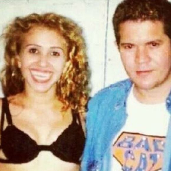 Antes da fama: Joelma com o ex-marido, o guitarrista Ximbinha, nos primeiros anos de Banda Calypso