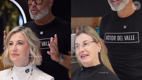 O antes e depois assinado por Víctor del Valle mostra o impacto de um bom corte aliado a uma coloração bem executada