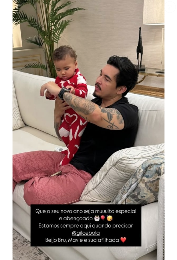 Revelação foi feita por Bruna Biancardi em seus stories do Instagram na última sexta-feira (10)