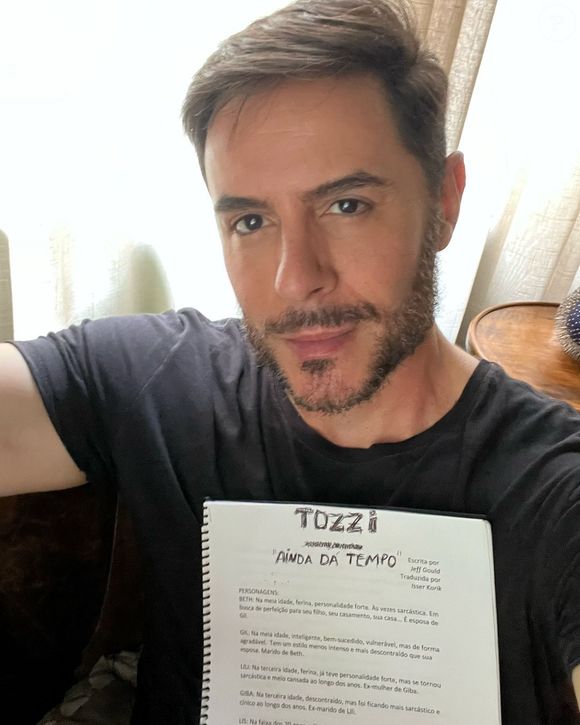 Ricardo Tozzi, além de ator, também é empresário.