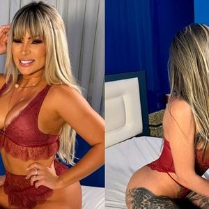 Pelada no carnaval 2025: Ana Akiva faz homenagem a Andressa Urach, com quem já gravou filme pornô