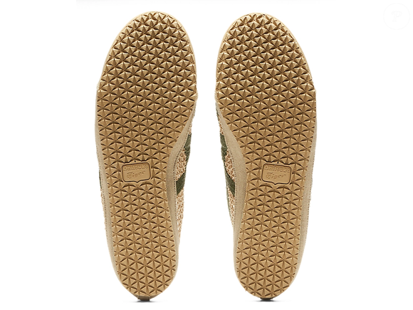 De acordo com a Onitsuka Tiger, o modelo traz palmilha OrthoLite, desenvolvida para oferecer maior amortecimento, enquanto a sola é produzida em borracha