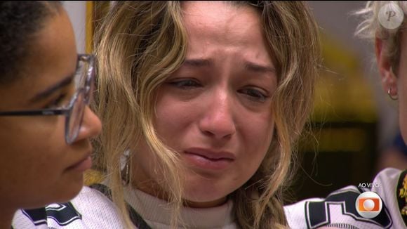 Jordana indicou Samira, que imediatamente começou a chorar