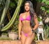 Duda Freire também já tinha um corpo definido e super elogiado