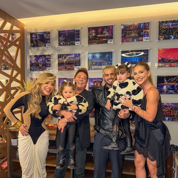 O último evento de Zé Felipe e Virgínia como casal foi num show de Leonardo