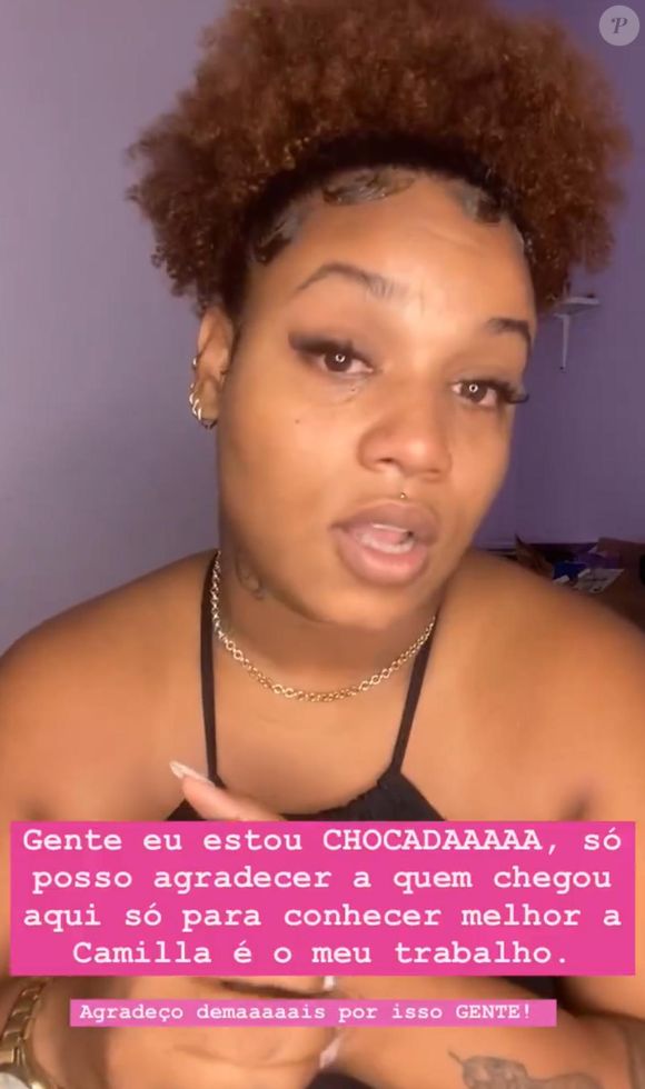 Entre lágrimas e reflexões, Camilla se abriu com seus mais de 300 mil seguidores nesta sexta-feira (4) em um desabafo sincero sobre sua passagem conturbada pelo reality