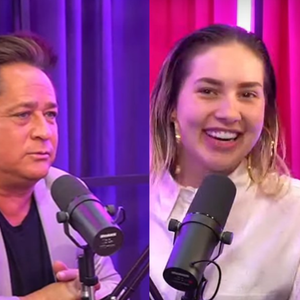 Leonardo disse durante sua participação no podcast: 'Se até lá não der bosta...', se referindo ao casamento de Zé Felipe e de Virginia.
