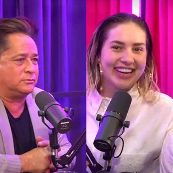 Leonardo disse durante sua participação no podcast: 'Se até lá não der bosta...', se referindo ao casamento de Zé Felipe e de Virginia.